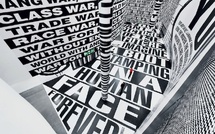 Barbara Kruger. No comment. Vue de l'installation, ARoS Aarhus Kunstmuseum, Aarhus,