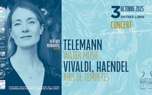 Nice, Cathédrale Sainte Réparate : Concert « Tempêtes Baroques ». Ensemble baroque de Nice. Vendredi 3 octobre 2025 - 20h30