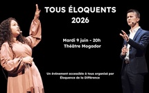 Paris, L’association ÉLOQUENCE DE LA DIFFERENCE organise la grande finale du concours « Tous Éloquents » le 9 juin 2026 au Théâtre Mogador