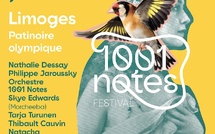 Limoges. Festival 1001 notes, 21ème édition du 15 au 19 juillet 2026