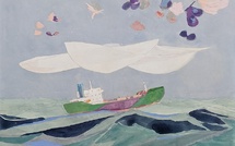 Paris, galerie Insula : expo Stéphane Dauthuille. ﻿« 12 navires à propulsion poétique et 3 cabanes à voile ». 28 mai - 4 juillet 2026