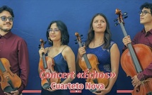 Rompon (07) – Association de l’Offrande Musicale : Cuarteto Nova (Colombie). 4 et 5/7/26