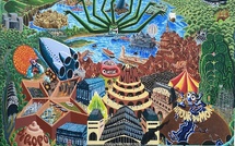 Cannes, La Malmaison : « Mirages du monde, les peintures d’Hervé Di Rosa ». 17 juillet au 8 novembre 2026