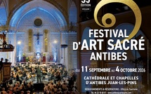 35 ème Festival d’art Sacré Antibes. 11 septembre au 4 octobre 2026 